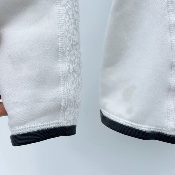 Patagonia Women’s Full Zip Fleece Hoodie White Extra Small XS R3 Hoody - Picture 9 of 9